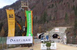 Vollausbau Tunnelkette Klaus Baulos 4 und 5; ARGE Tunnelkette Klaus Süd – BeMo Tunnelling GmbH – Wayss&Freytag Ingenieurbau AG